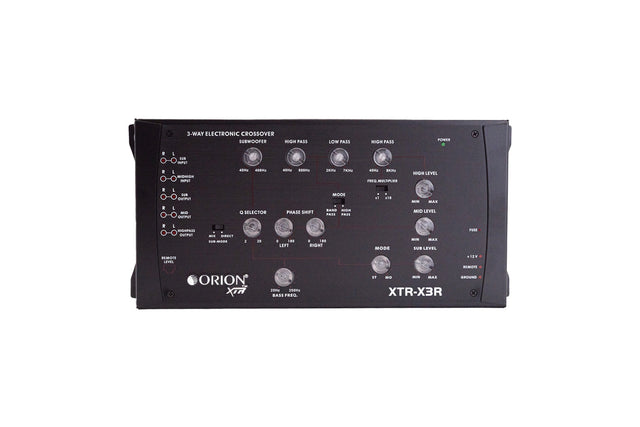 XTR-X3R - 3-Way Electronic Crossover ORION XTR-X3R - 3-Way Electronic Crossover XTR-X3R - 3-Way Electronic Crossover XTR-X3R - 3-Way Electronic Crossover XTR-X3R - 3-Way Electronic Crossover