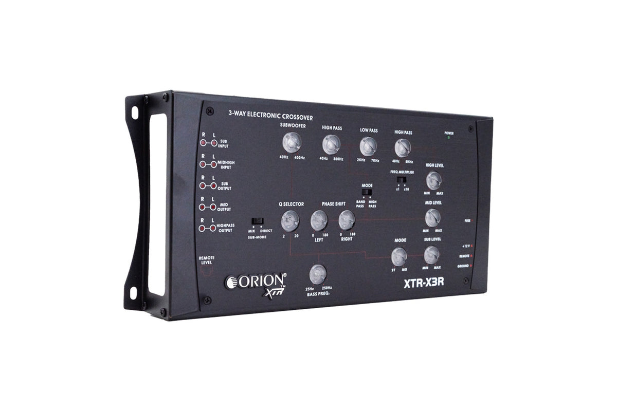 XTR-X3R - 3-Way Electronic Crossover ORION XTR-X3R - 3-Way Electronic Crossover XTR-X3R - 3-Way Electronic Crossover XTR-X3R - 3-Way Electronic Crossover XTR-X3R - 3-Way Electronic Crossover