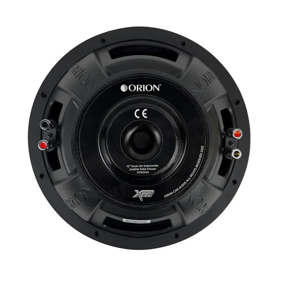 Orion XTR124D 12" 600W RMS Subwoofer DVC 4-Ohm