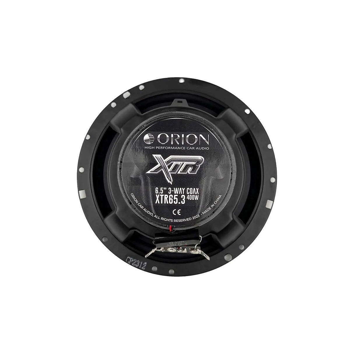 Orion XTR65.3 6.5" 3-Way 75 Watts RMS / 300 Watts MAX Coaxial Speakers Orion