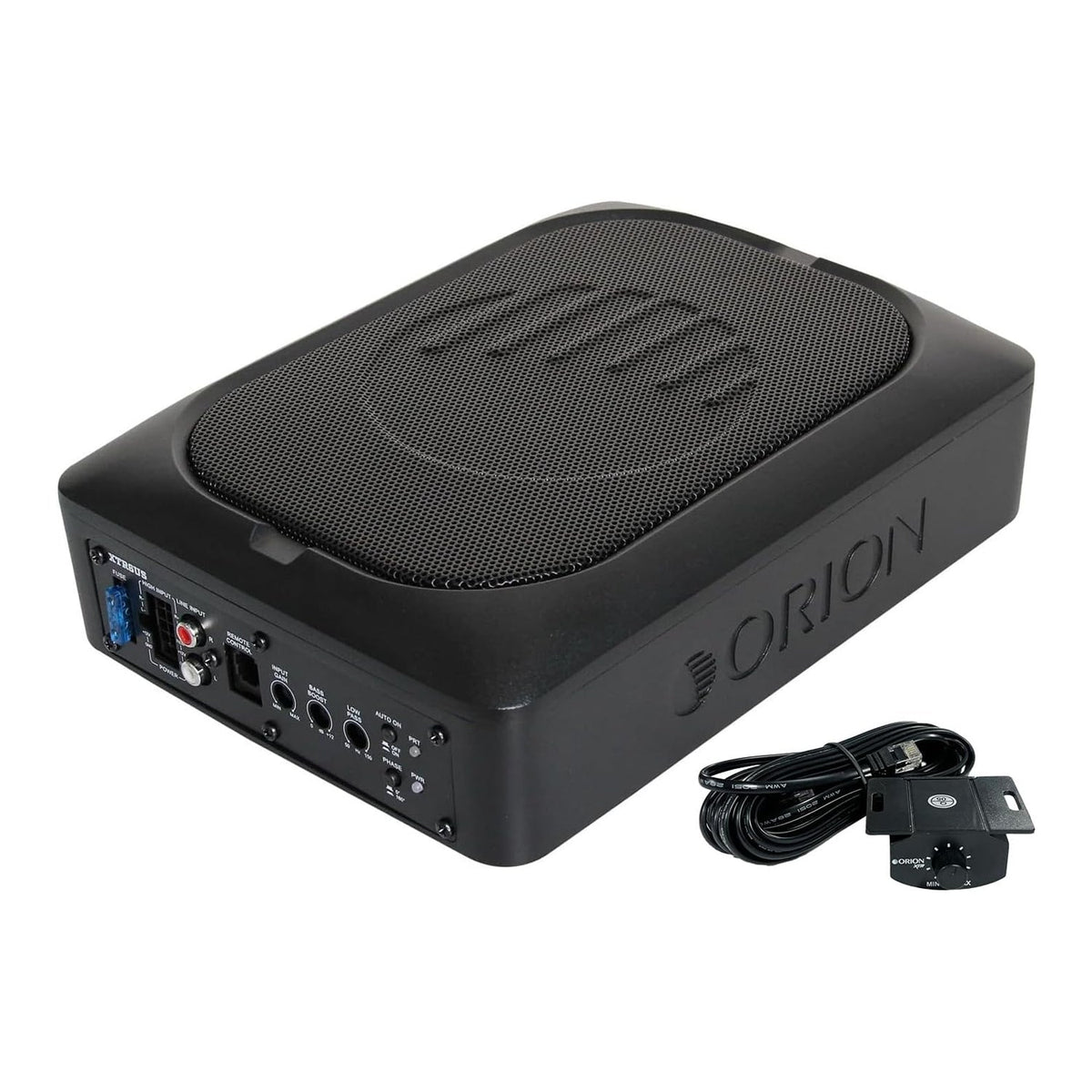 Orion XTR6US – 6”x8" Slim Underseat Subwoofer with Built-In Amplifier