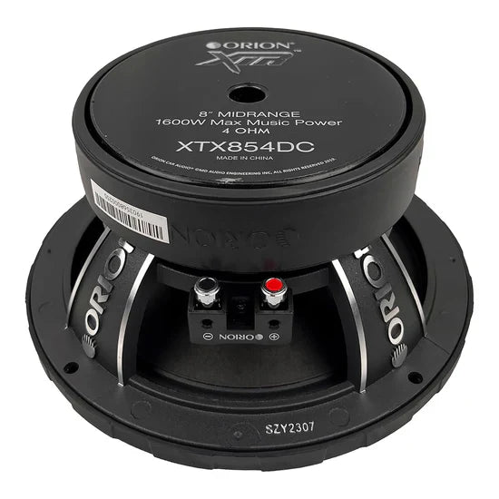 Orion XTX854DC 8" 400W RMS Midrange Speakers 4-Ohm (Pair)