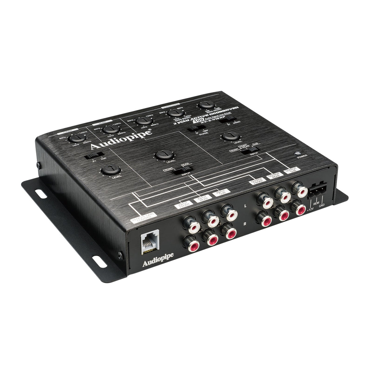 3-Way Active Crossover With Frequency Control (XV-3-V15XP) Audiopipe
