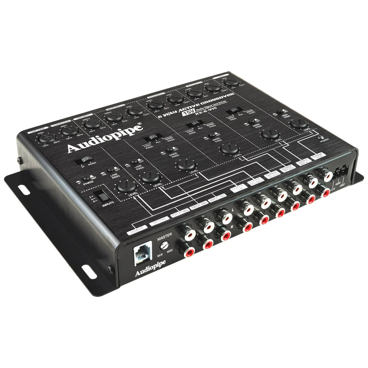 Audiopipe XV-6-V15 | 6-Way Active Crossover Audiopipe