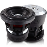 (4) Sundown Audio X8 v4 & Dodge Crew Cab 19-25 Quad 8" Subwoofer Box Combo