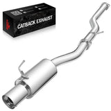 Exhaust Header/Catback/Downpipe Exhaust All-In-One Kit for 2003-2006 Nissan 350Z 3.5L 2005, 2007 Infiniti G35 Flashark
