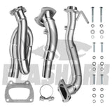 Y-Pipe Downpipe Exhaust for 2012-2018 Jeep Wrangler JK 3.6L