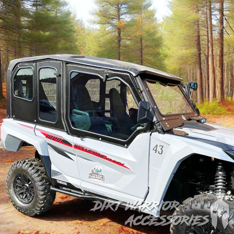 YAMAHA RMAX 4-SEAT Cab Enclosure "THE VAULT" 2021-24 Upper Side Doors & Panels (Patent Pending)