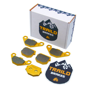Yamaha YFM Grizzly 300 2012-2013 Ceramic Brake Pad Set Traild