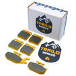 Yamaha Kodiak/Grizzly 400/450 2000-2008 Ceramic Brake Pad Set Traild