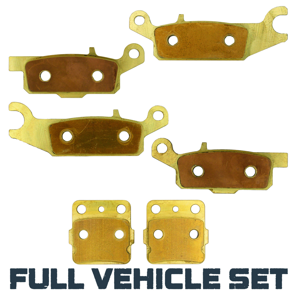 Yamaha Raptor 250 2008-2013 Brass Brake Pad Set Traild