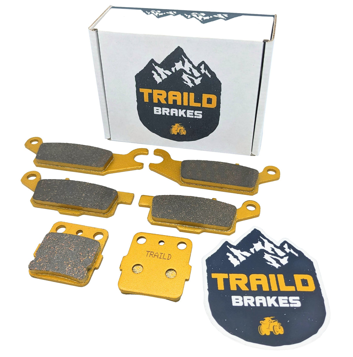 Yamaha Raptor 250 2008-2013 Ceramic Brake Pad Set Traild