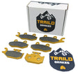 Yamaha Rhino 450/660 2004-2009 Ceramic Brake Pad Set Traild