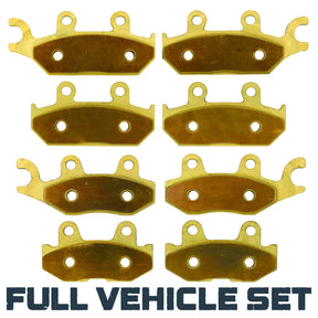Yamaha Wolverine 700/850/1000 2016-2026 Brass Brake Pad Set Traild