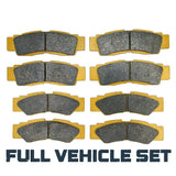 Yamaha YXZ1000R SS XTR 2016-2025 Ceramic Brake Pad Set Traild