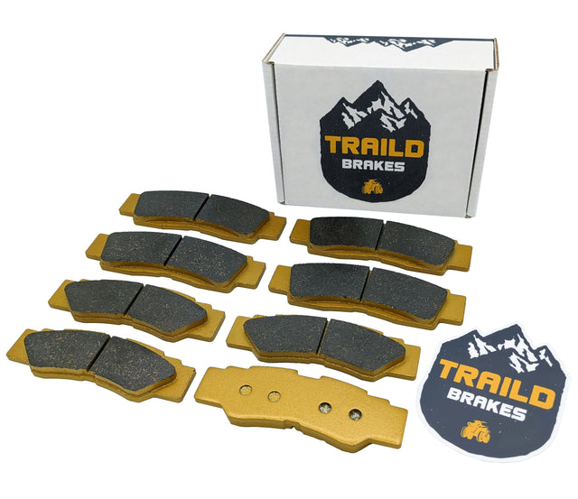 Yamaha Wolverine RMAX2/RMAX4 2021-2024 Ceramic Brake Pad Set with Parking Brake Traild