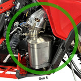 RPM Gen 5 2023-2026 Ski-Doo / Lynx 850 Turbo Q-Muf Chambered Titanium Muffler