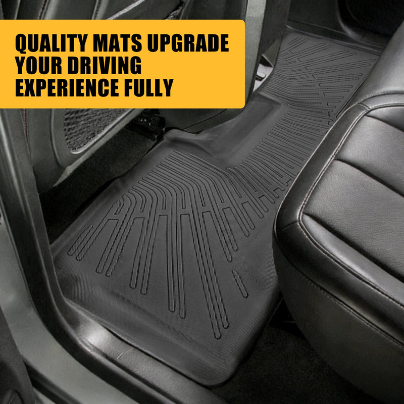 Trucktok 2009-2014 Ford F150 SuperCab All-Weather TPE Floor Mats TruckTok