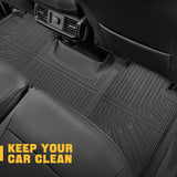 Trucktok 2015-2025 Ford F150 SuperCab All-Weather TPE Floor Mats TruckTok