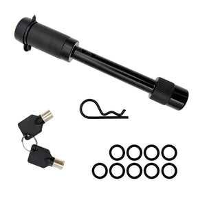 Trucktok 5/8" Hitch Lock Anti-Theft Trailer Lock with Rattle-Free O-Rings TruckTok