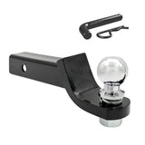 Trucktok 2" Receiver Hitch Ball Mount with 6,000 lbs GTW & Hitch Pin TruckTok