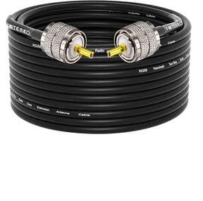 YOTENKO RG58 Coaxial Cable 49.2ft TekShack