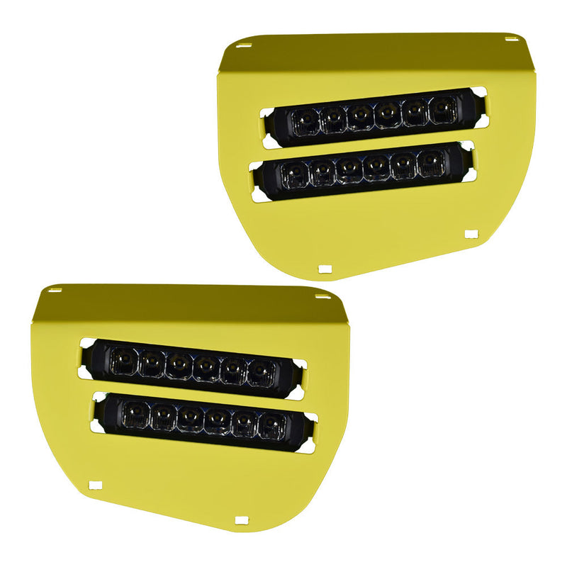 Dual Wide 8" LED Headlights for 2014+ Honda Rancher, Foreman, Rubicon Vessel Powersports