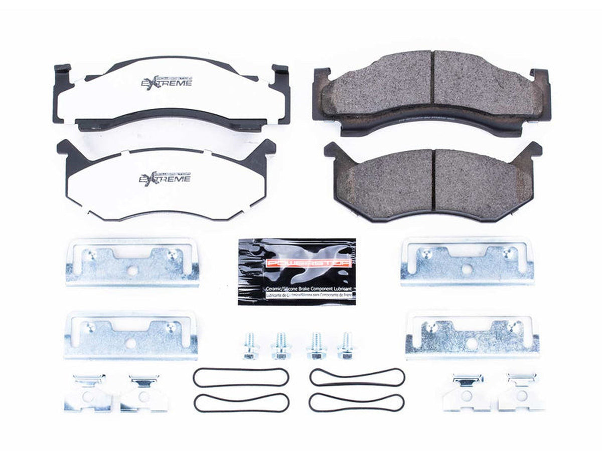 Powerstop Z36 Extreme Front Brake Pads, 1989-1993 Dodge Ram Cummins Powerstop Brakes