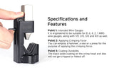 Hammer Lug Crimper Tool – 8 to 4/0 AWG Cables TekShack