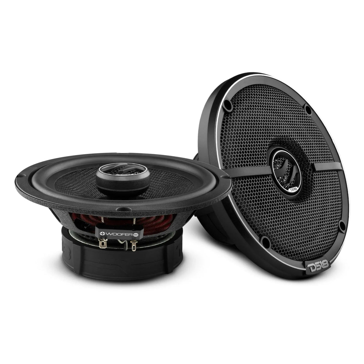 DS18 ZXI-654 6.5" 2-Way Coaxial Speakers w/ Kevlar Cone (Pair) DS18