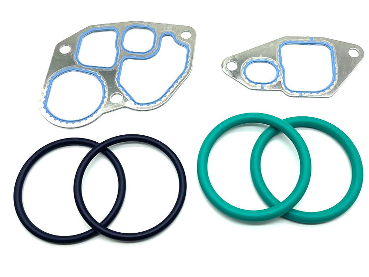 ZZ Diesel Oil Cooler Gasket and Seal Kit, 1994-2003 Ford 7.3L Powerstroke Ford OEM