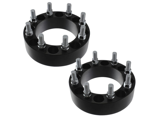 Wheel Spacers, 1-1/2", 8 on 6-1/2, Pair, 2001-2010 GM 6.6L Duramax LB7 LLY LBZ LMM Other