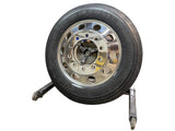 Forged Diesel Wheel Polishing Stand with Aluminum Jaws Forged Diesel