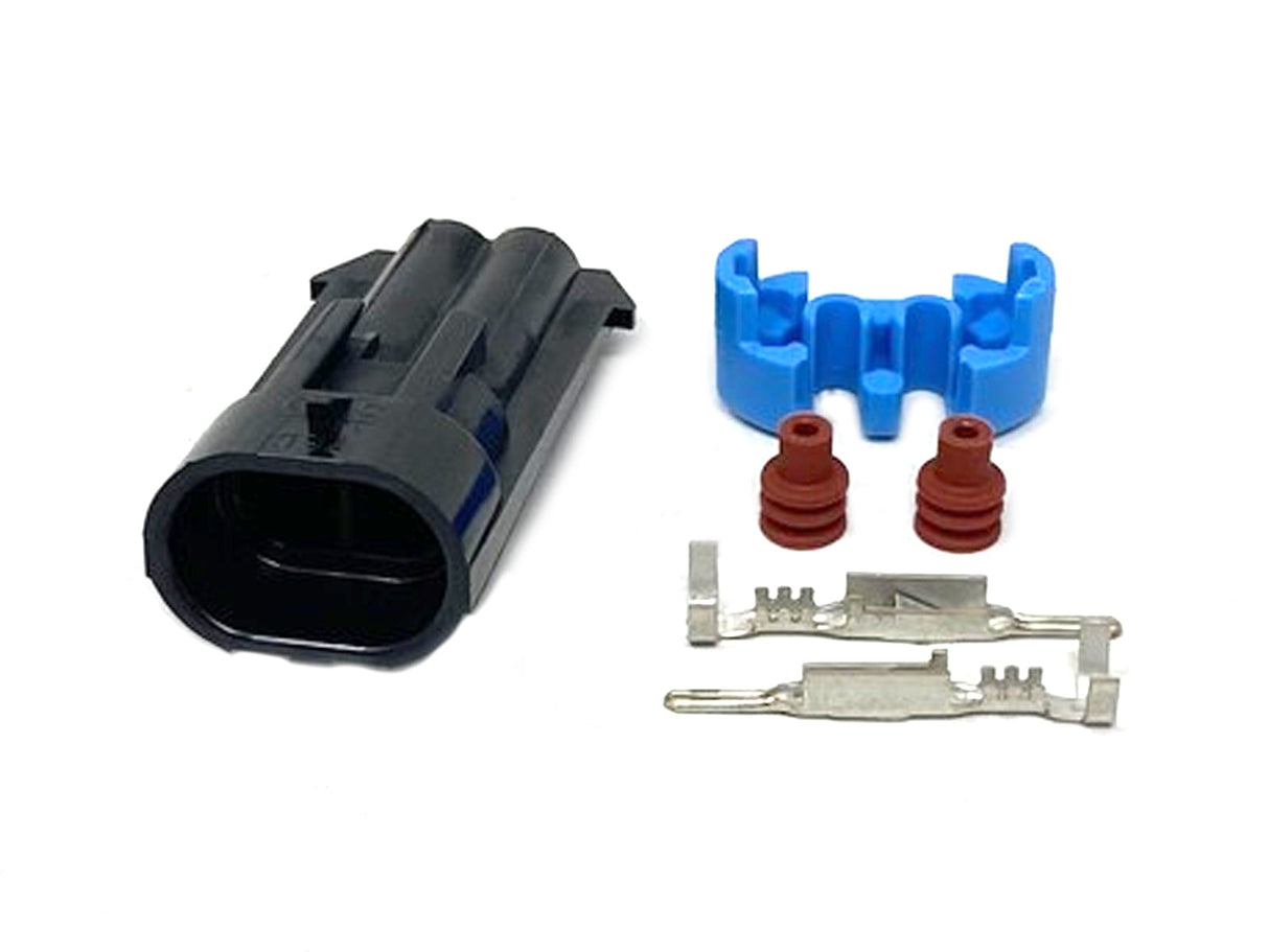 Custom Coolant Tank Switch Connector Kit, 2011-2016 GM 6.6L Duramax LML ZZ Diesel