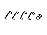 ZZ Diesel Fuel Injector Return Line Bolt Seals, 2001-2004 GM 6.6L Duramax LB7 ZZ Diesel