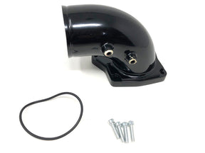 ZZ Diesel Black Intake Elbow, 2003-2007 Ford 6.0L Powerstroke ZZ Diesel