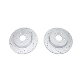 ZZP Cross Drilled and Slotted Rotors - Ecotec