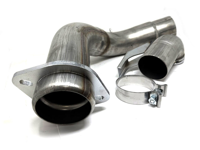 ZZ Diesel 4 Inch Stainless Steel Downpipe, 2015-2019 Ford 6.7L Powerstroke ZZ Diesel