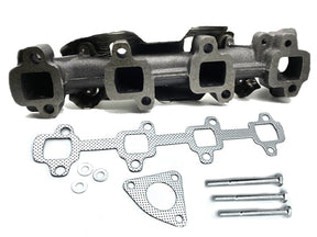 ZZ Diesel ZZ-674-736 Right Side Exhaust Manifold, 2001-2016 GM 6.6L Duramax LB7 LLY LBZ LMM ZZ Diesel