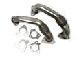 (Sold Out) ZZ Diesel Heavy Duty Up Pipes and Gasket Kit, 2001-2016 GM 6.6L Duramax LB7 LLY LBZ LMM LML ZZ Diesel