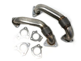 (Sold Out) ZZ Diesel Heavy Duty Up Pipes and Gasket Kit, 2001-2016 GM 6.6L Duramax LB7 LLY LBZ LMM LML ZZ Diesel