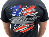 ZZ Diesel, American Flag, T-Shirt ZZ Diesel