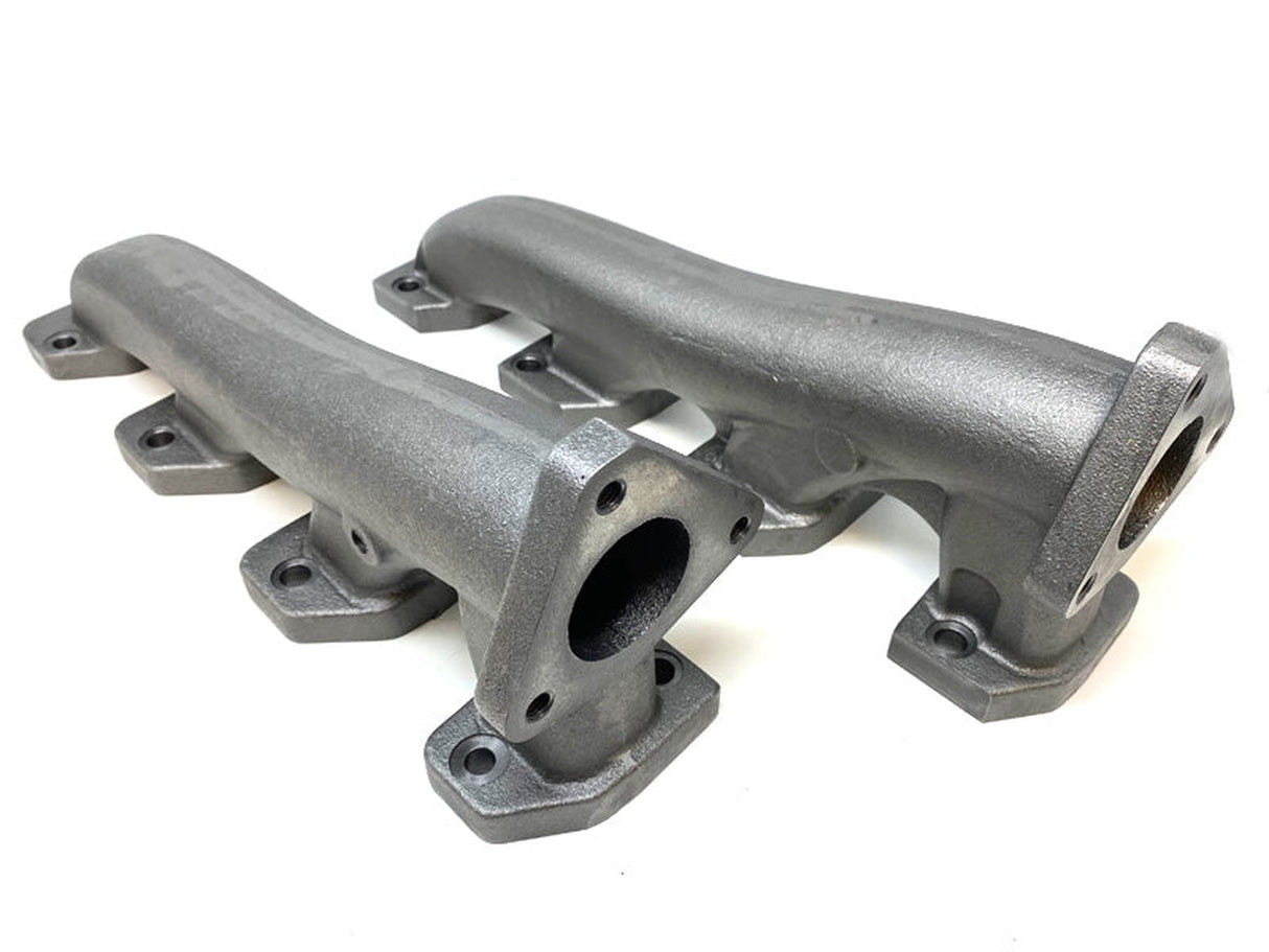 (Sold Out) ZZ Diesel High Flow Exhaust Manifolds with Up-Pipes, 2001-2016 GM 6.6L Duramax LB7 LLY LBZ LMM LML ZZ Diesel