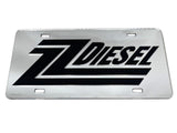 ZZ Diesel License Plate ZZ Diesel