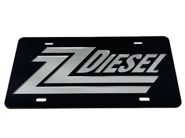 ZZ Diesel License Plate ZZ Diesel
