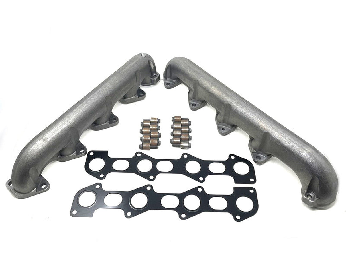 ZZ Diesel High Flow Exhaust Manifold Kit with Hardware, 2003.5-2007 Ford 6.0L Powerstroke ZZ Diesel