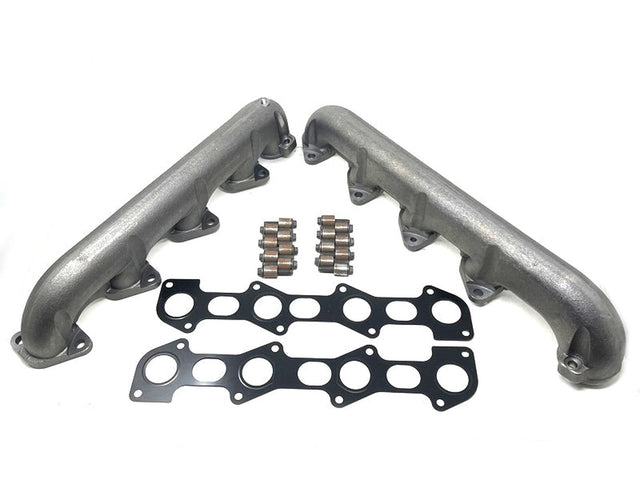 ZZ Diesel High Flow Exhaust Manifold Kit with Hardware, 2003.5-2007 Ford 6.0L Powerstroke ZZ Diesel