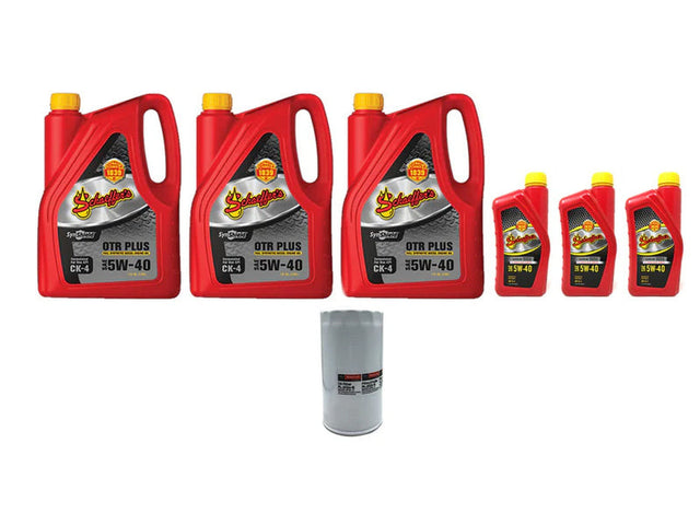 ZZ Diesel Schaeffers 5W-40 Severe Duty Oil Change Kit, 2023-2026 Ford 6.7L Powerstroke Schaeffers