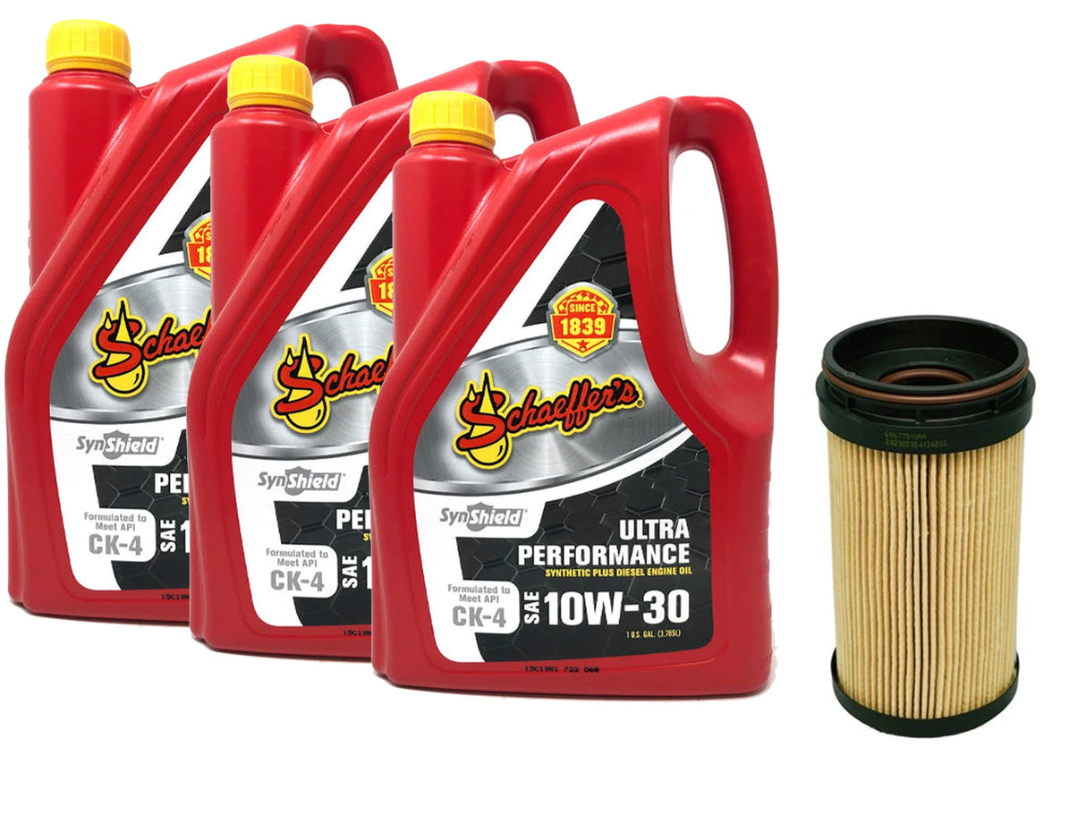 ZZ Diesel Schaeffers 10W-30 Oil Change Kit, 2025-2026 Dodge Ram 6.7L Cummins Schaeffers