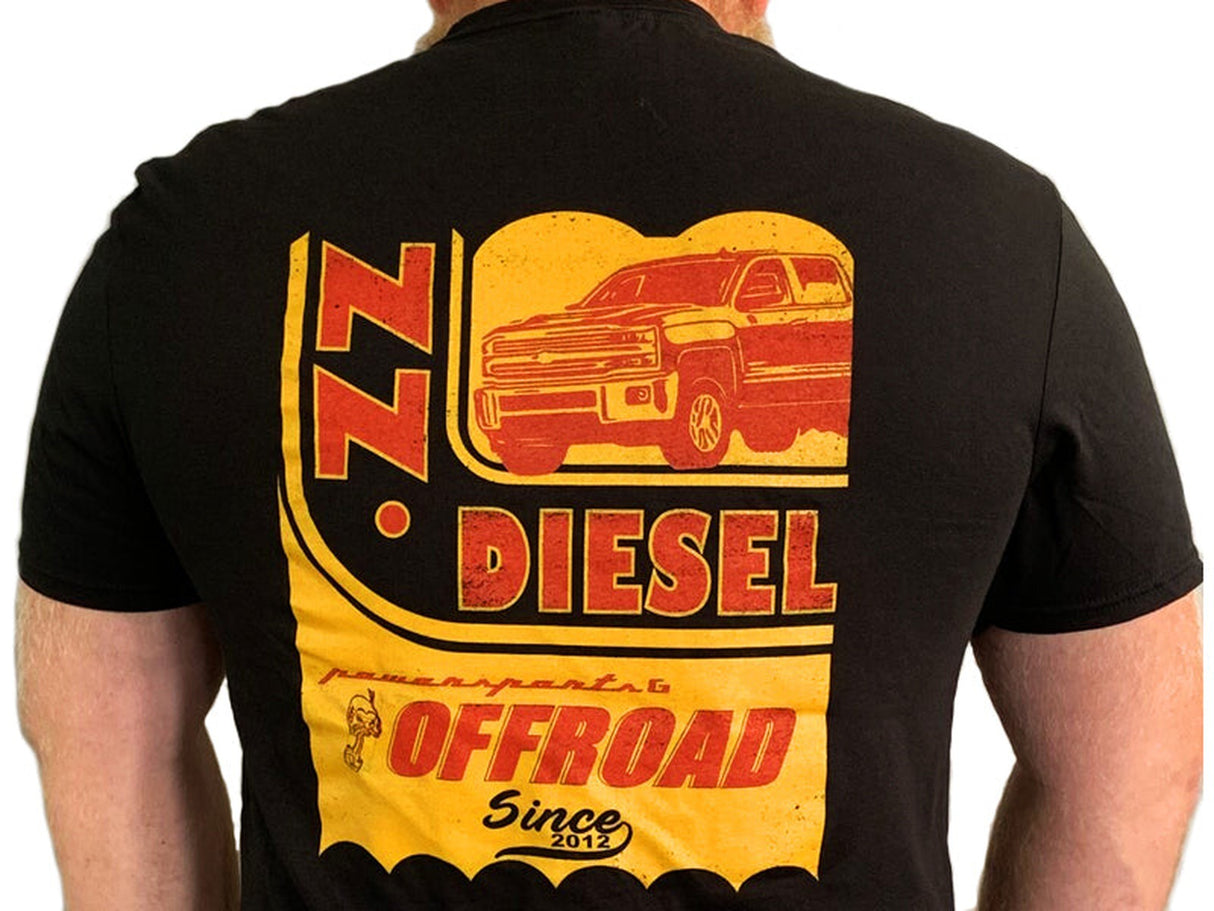 ZZ Diesel, Retro Chevy T-Shirt ZZ Diesel